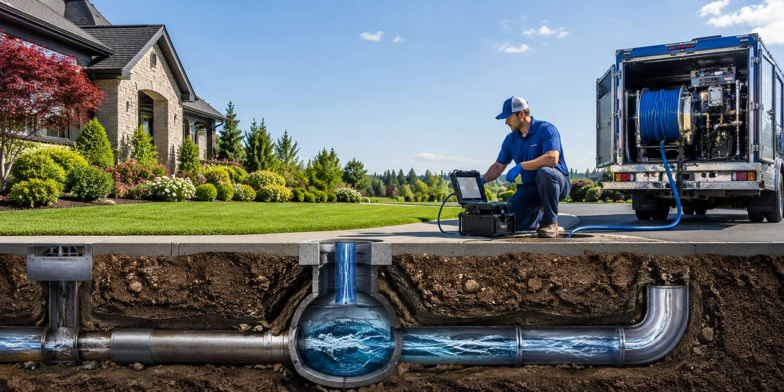 Drainage restoration information for Davy, WV